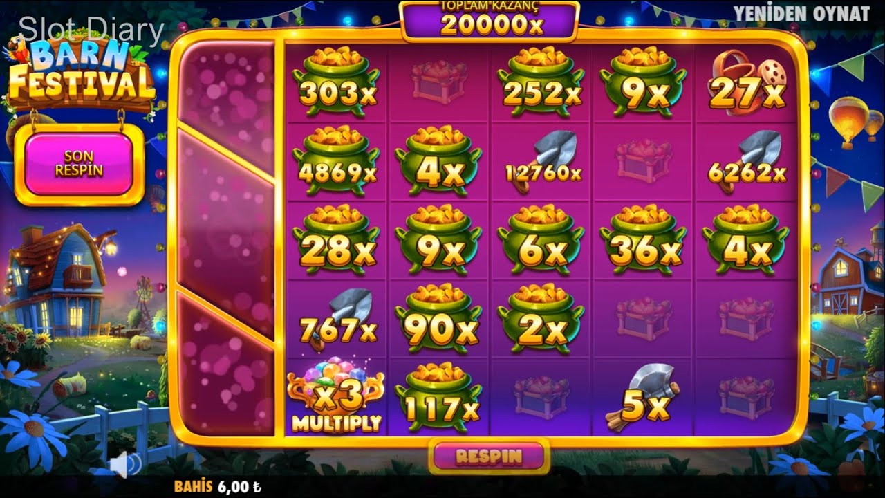 Barn Festival. MaxWin 20,000x