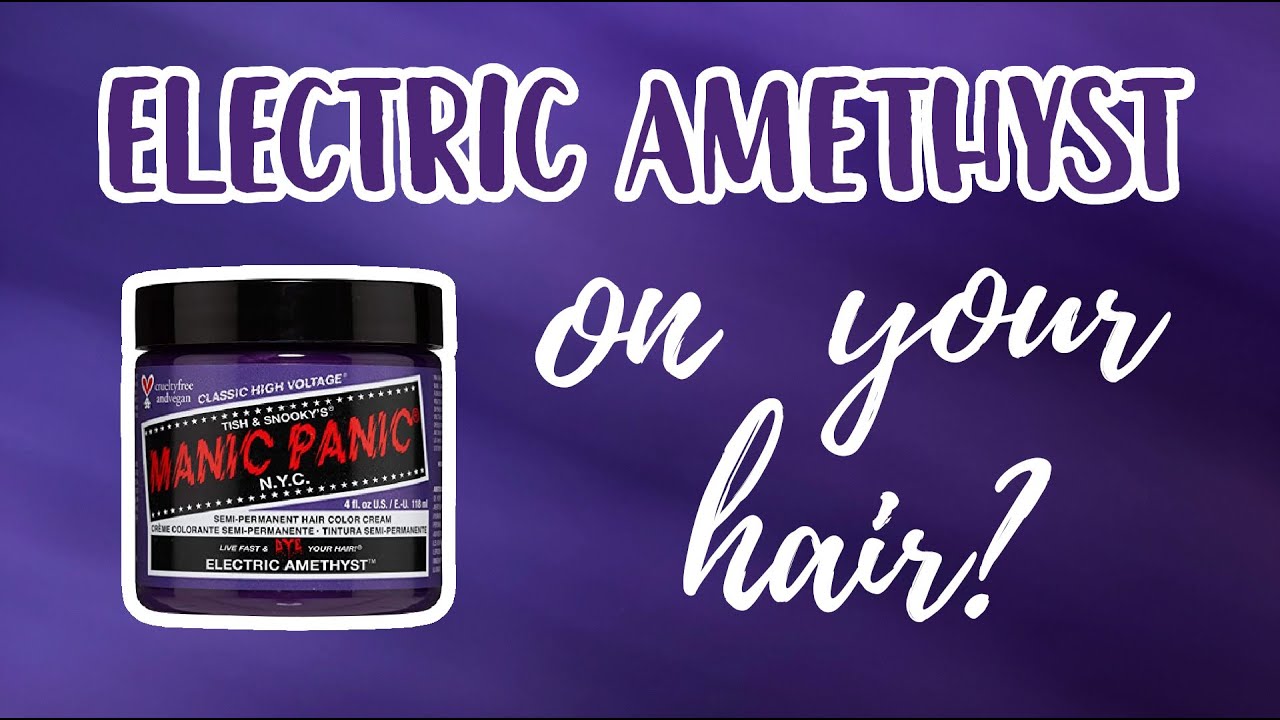 Manic Panic ELECTRIC AMETHYST | Hair Swatches