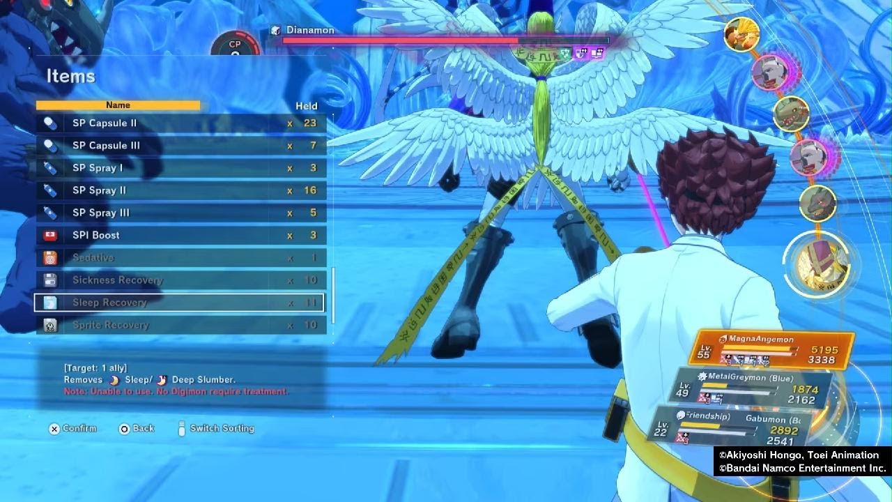 Digimon Story Time Stranger vs Dianamon PS5 Gameplay