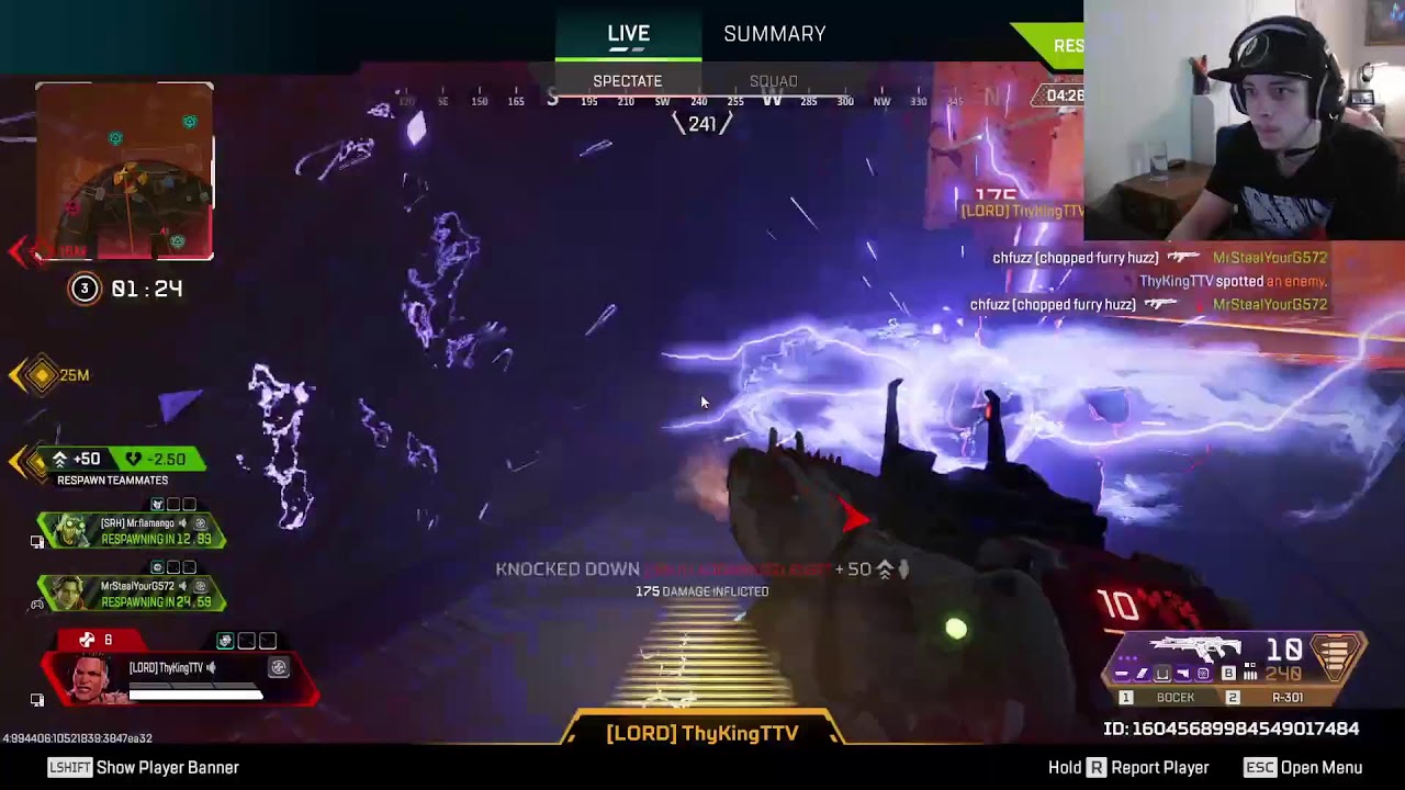 Apex wild card, 20 bomb attempt