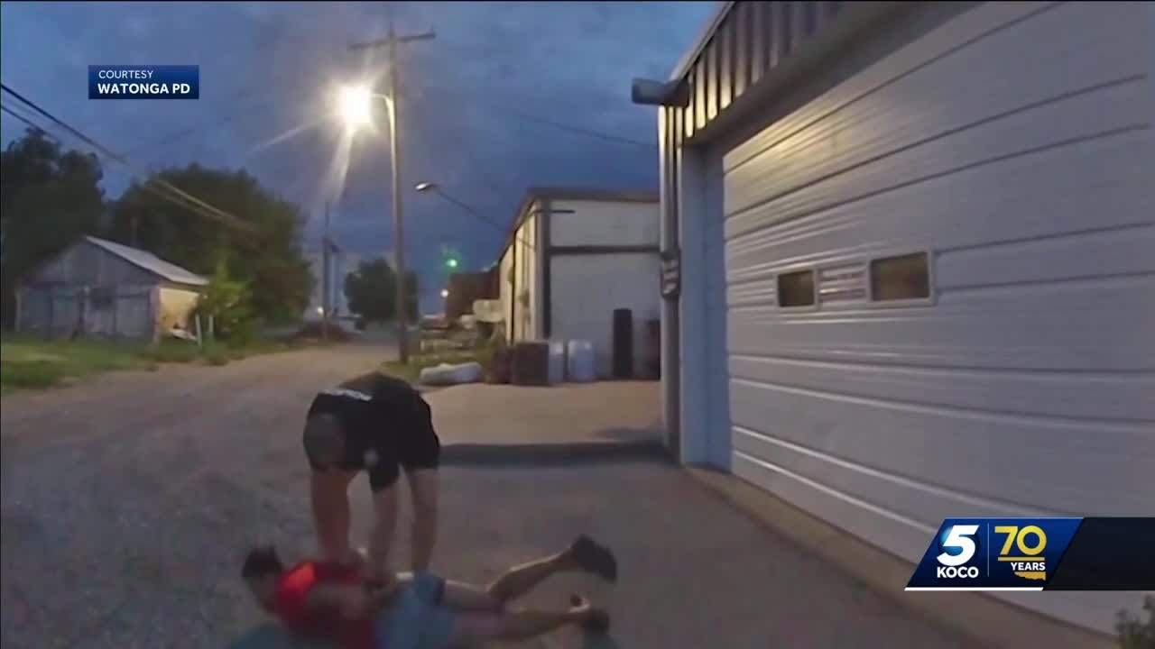 Watonga police officer who detained man walking with son faces more complaints