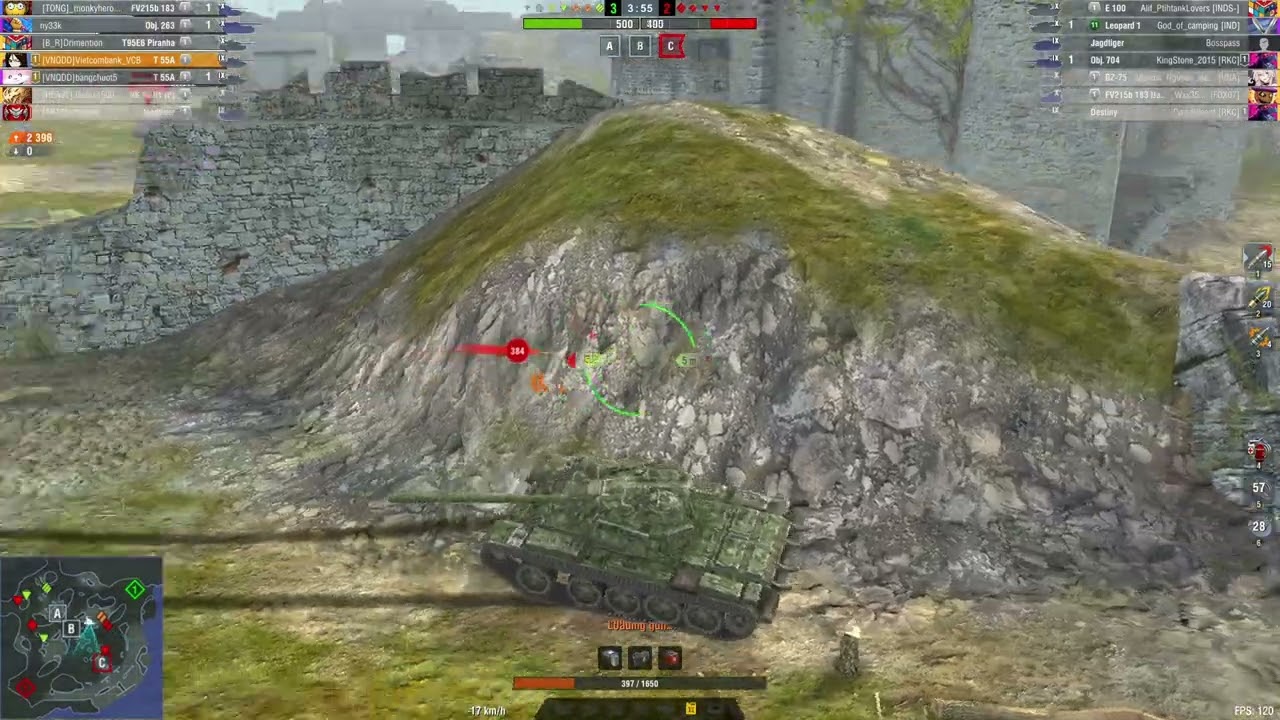 World Of Tanks Blitz 2025 - T-55A - 4508 Damage - 2 Destroyed