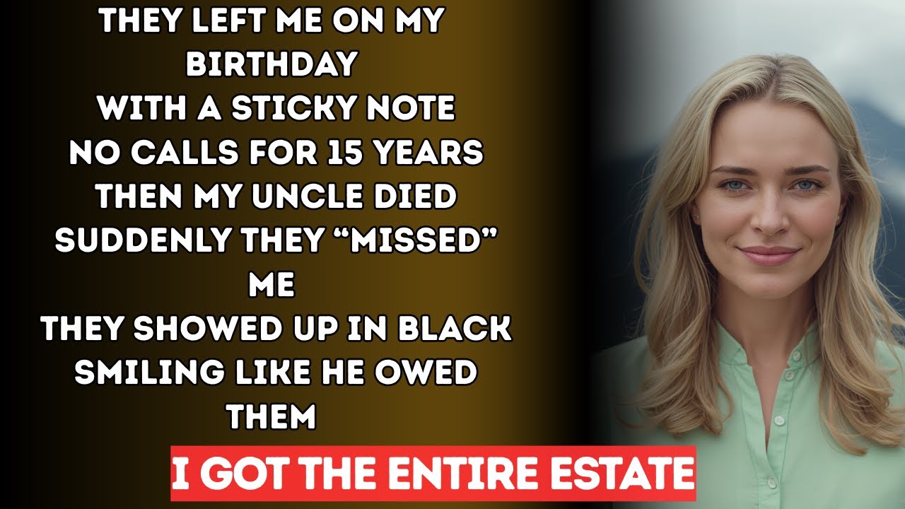 My Wealthy Uncle Took Me In After My Parents Abandoned Me at 13—15 Years Later, I Had the Last Word