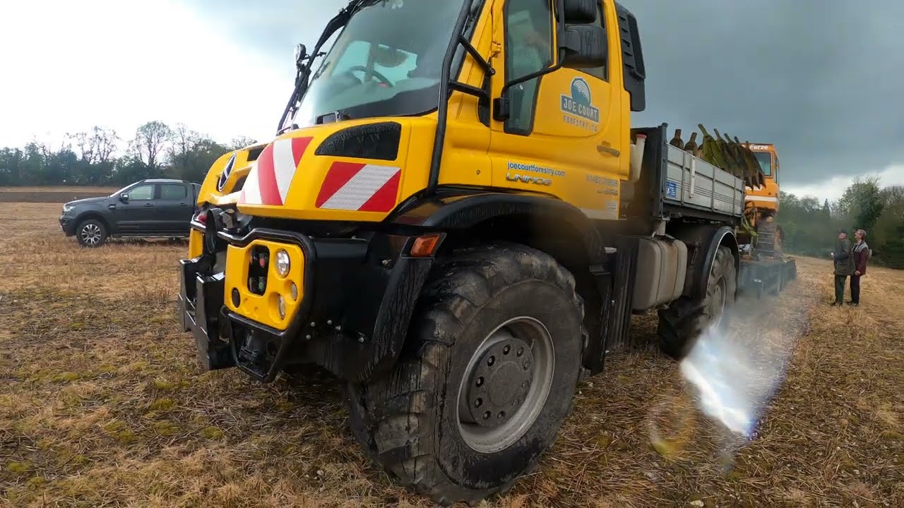2022 Mercedes-Benz Unimog U535 7.7 Litre 6Cyl Diesel 4x4 Dropside Tipper Truck Petersfield Ploughing
