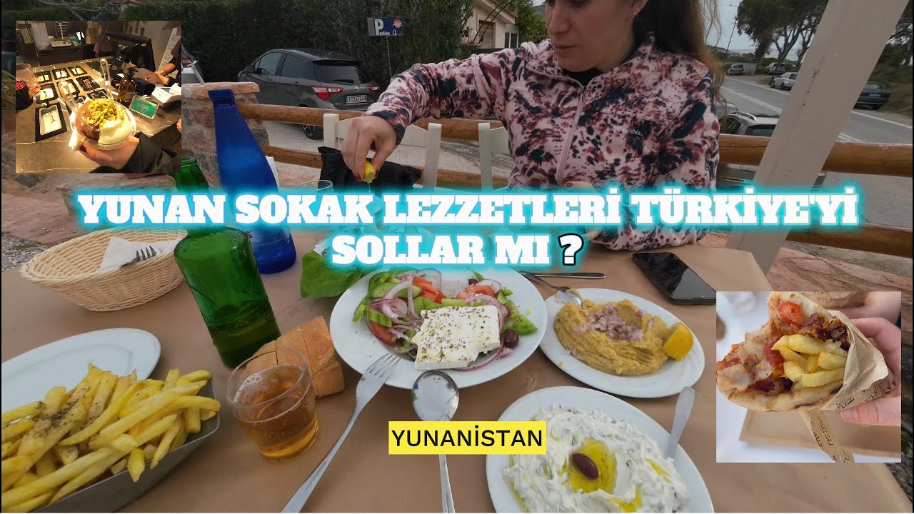 Yunan Sokak Yemekleri Türkiye’yi Sollar mı? | Atina’da Tadım Turu