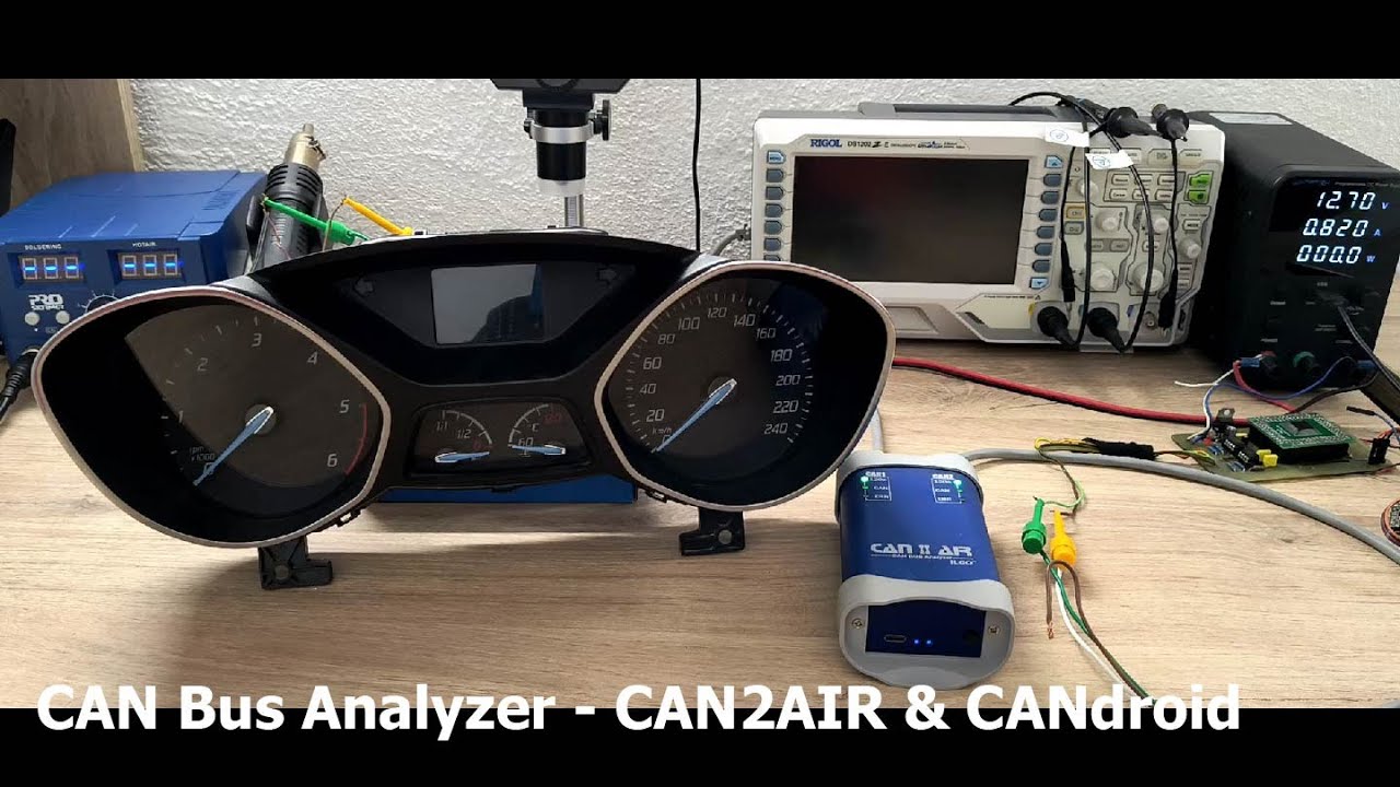 CAN Bus Analyzer - CAN||AIR & CANdroid