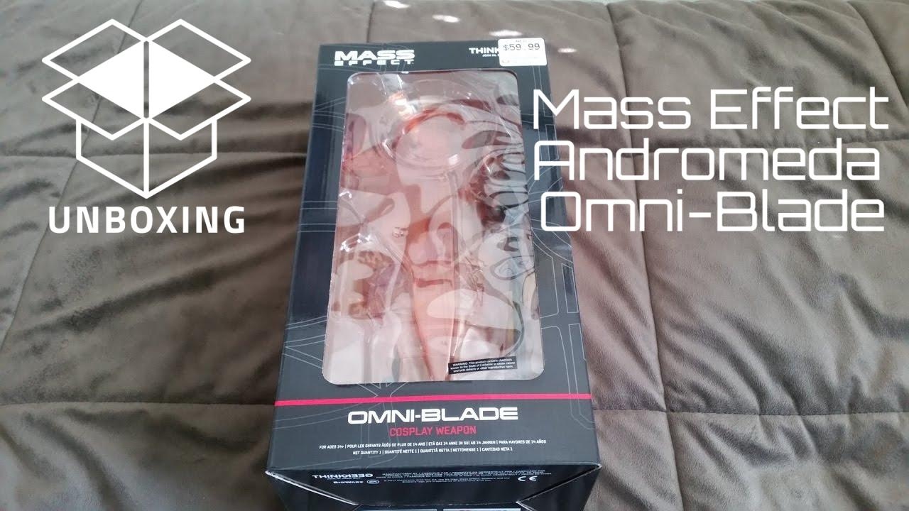 Mass Effect Andromeda Omni-Blade Cosplay Weapon UNBOXING