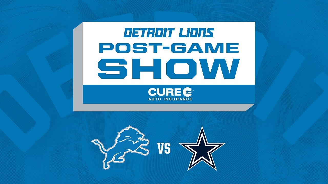 Lions vs. Cowboys Week 14 | Detroit Lions Live CURE Auto Insurance Postgame Show