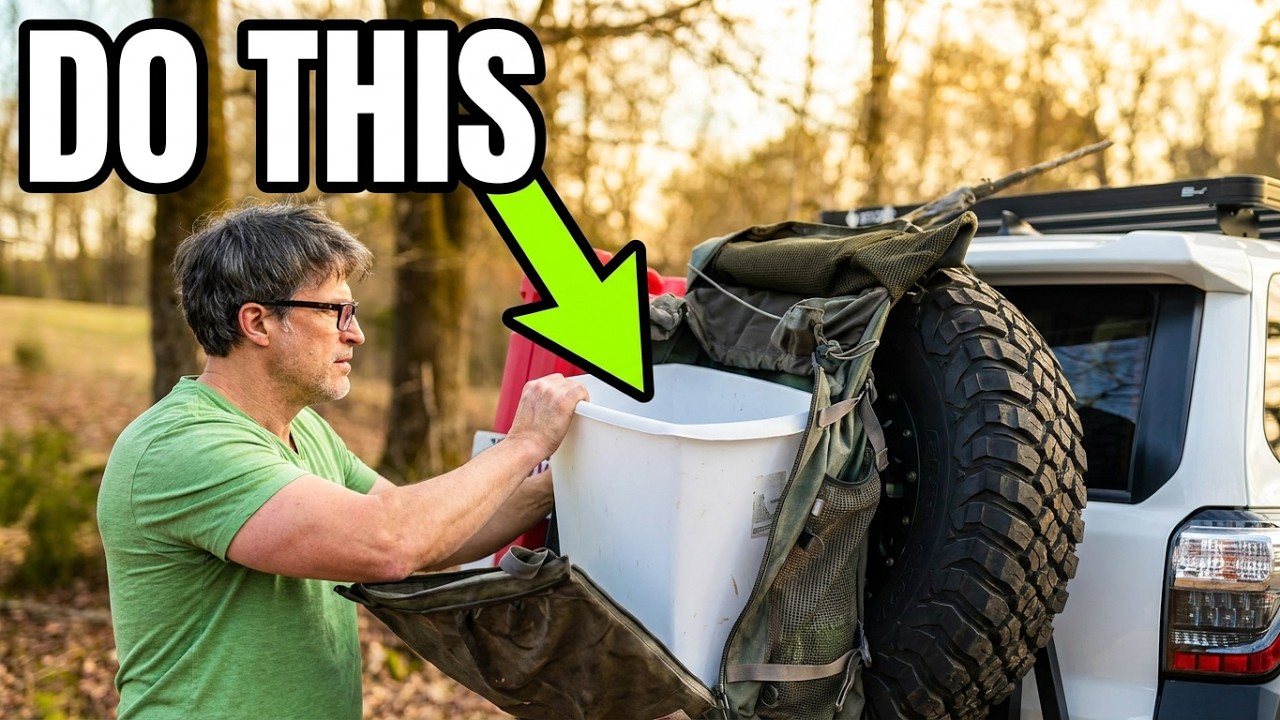 The Ultimate Overlanding Trash Bag Hack