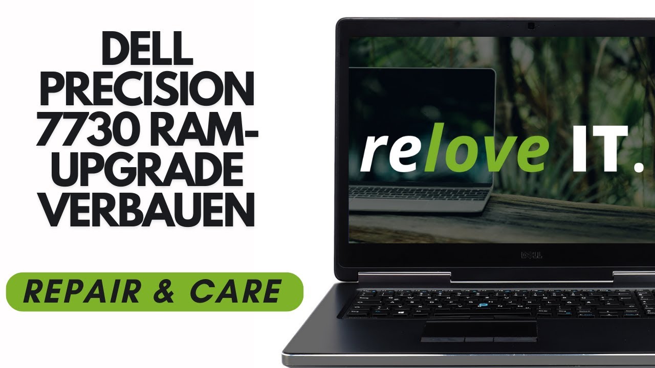 Dell Precision 7730 RAM Upgrade verbauen