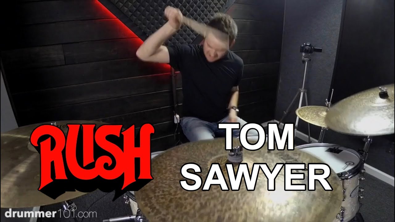 RUSH - Tom Sawyer (Drum Cover) DRUMMER101.COM