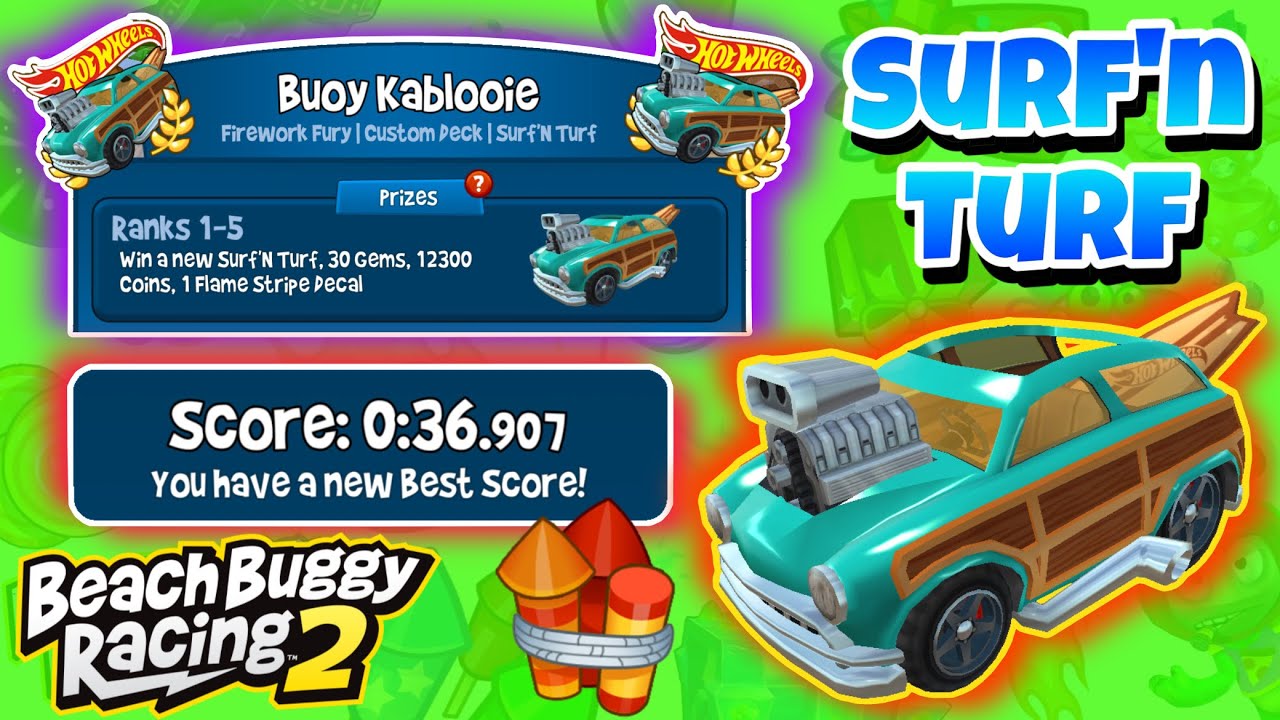 Buoy Kablooie 🛟| Surf'n Turf 🏄🏻‍♂️Prize✨| Roxie 🥊| Beach Buggy Racing 2 🏖🏁| BB Racing 2