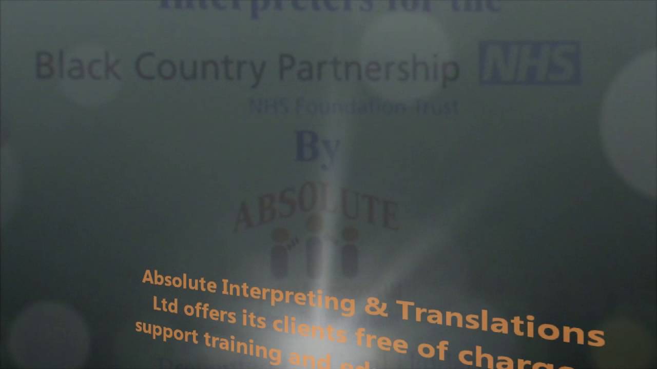 Training on How to Work with Interpreters