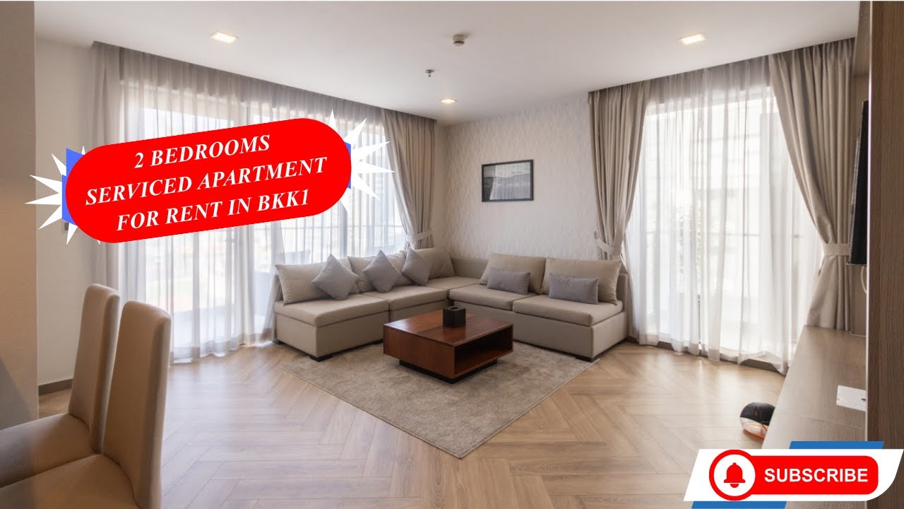 N4483168 - 9th Floor 2 Bedroom Serviced Apartment For Rent in BKK1