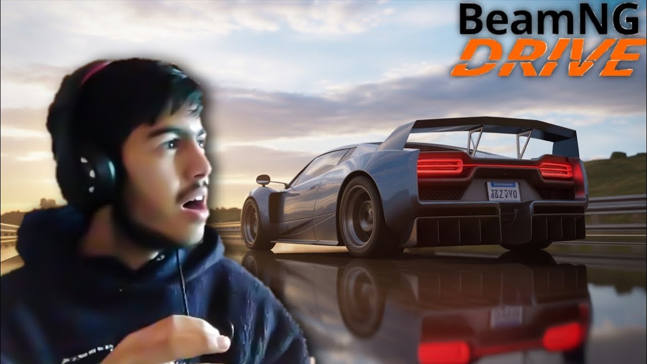 I TESTING ANY CARS SUPERCAR IN BEAMNG DRIVE GAME 😫