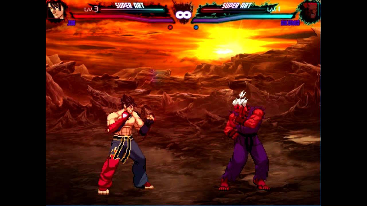 End of Shin Oni - Akuma Vs Jin #2 [60 FPS]