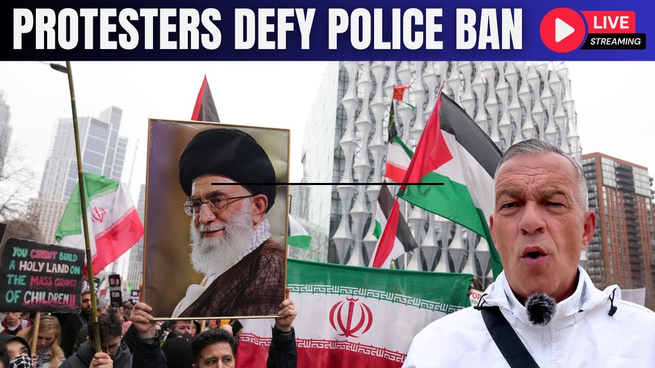 Protesters DEFY Police Ban - Join me LIVE at 9pm UK time