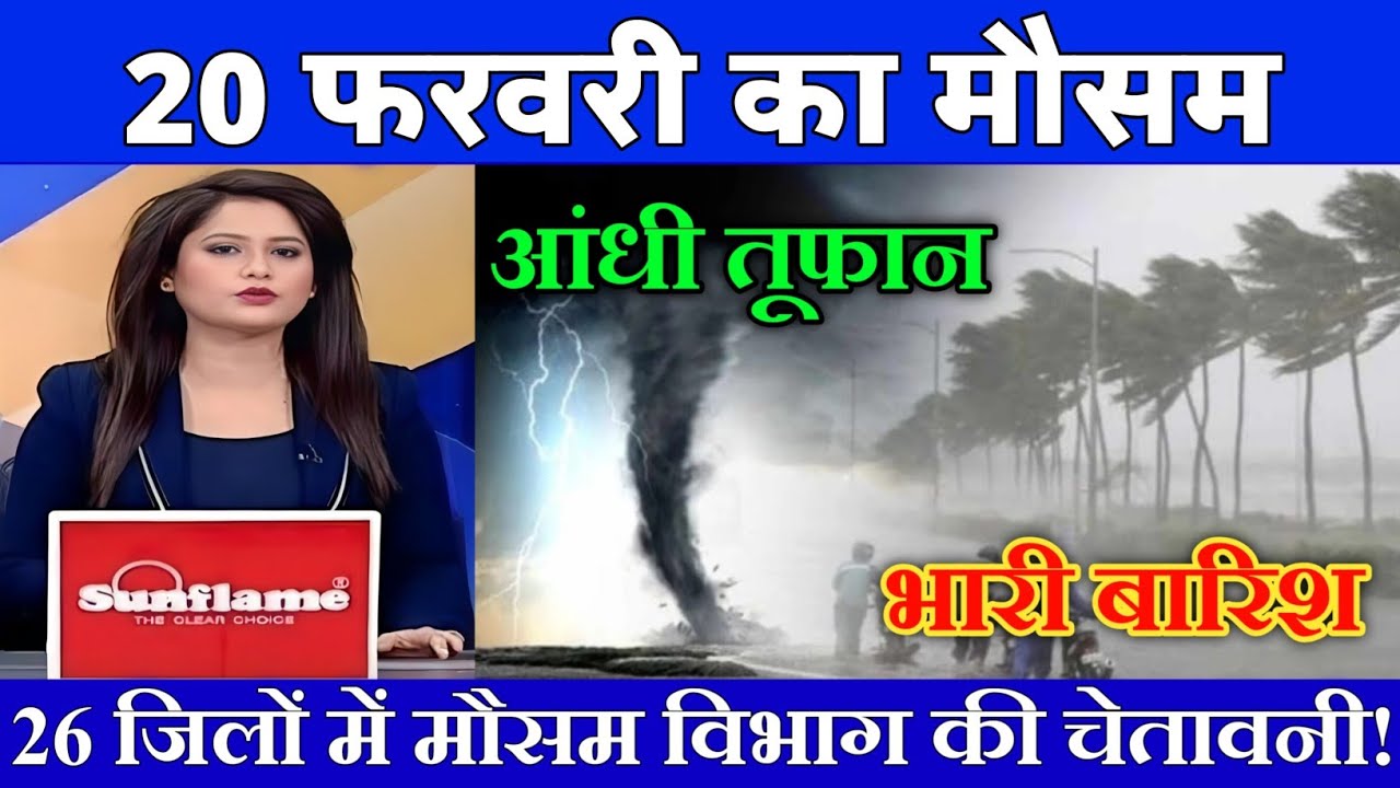20 फरवरी का मौसम| today weather update, heat wave, #Mausam_ki_jankari #Lucknow_weather #आज_का_मौसम