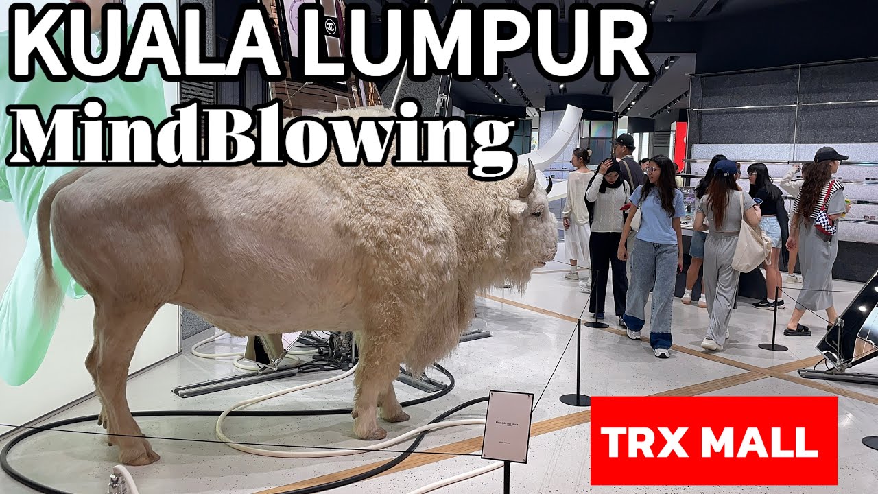 Newest Attraction!  in Kuala Lumpur | The Exchange TRX Mall Walking Tour 2025 🇲🇾Malaysia🔥