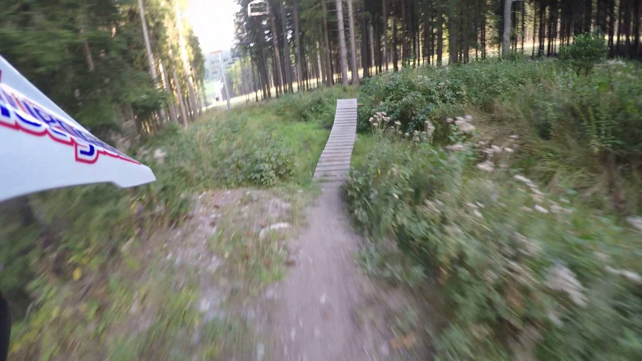 Bikepark Kopřivná downhill trasa DH Gopro Hero 4 Black