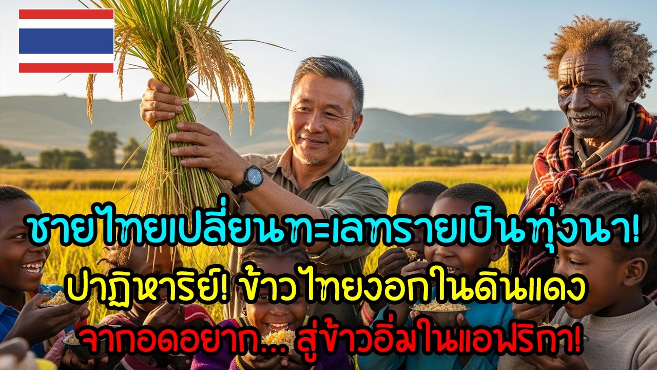 ช็อกโลก! ชายไทยเปลี่ยนเลโซโท แห้งแล้งสุดขั้ว เป็นโอเอซิสด้วยศาสตร์พระราชา