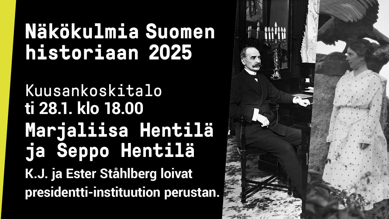 Näkökulmia Suomen historiaan 2025 - Marjaliisa Hentilä ja Seppo Hentilä