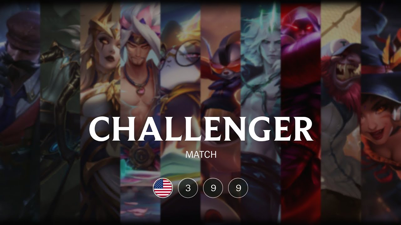 NA Challenger match 399: Over 10.000 LP match