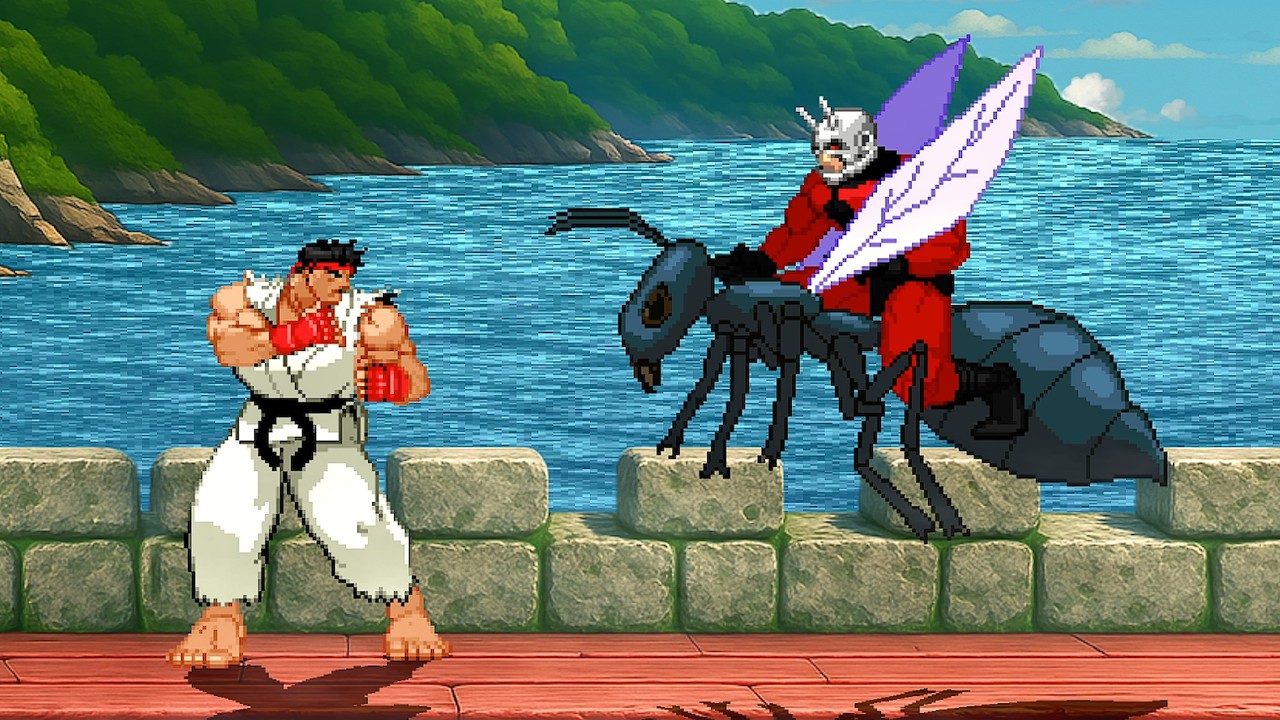 Ryu Vs. Antman - The Quantum Pilgrim