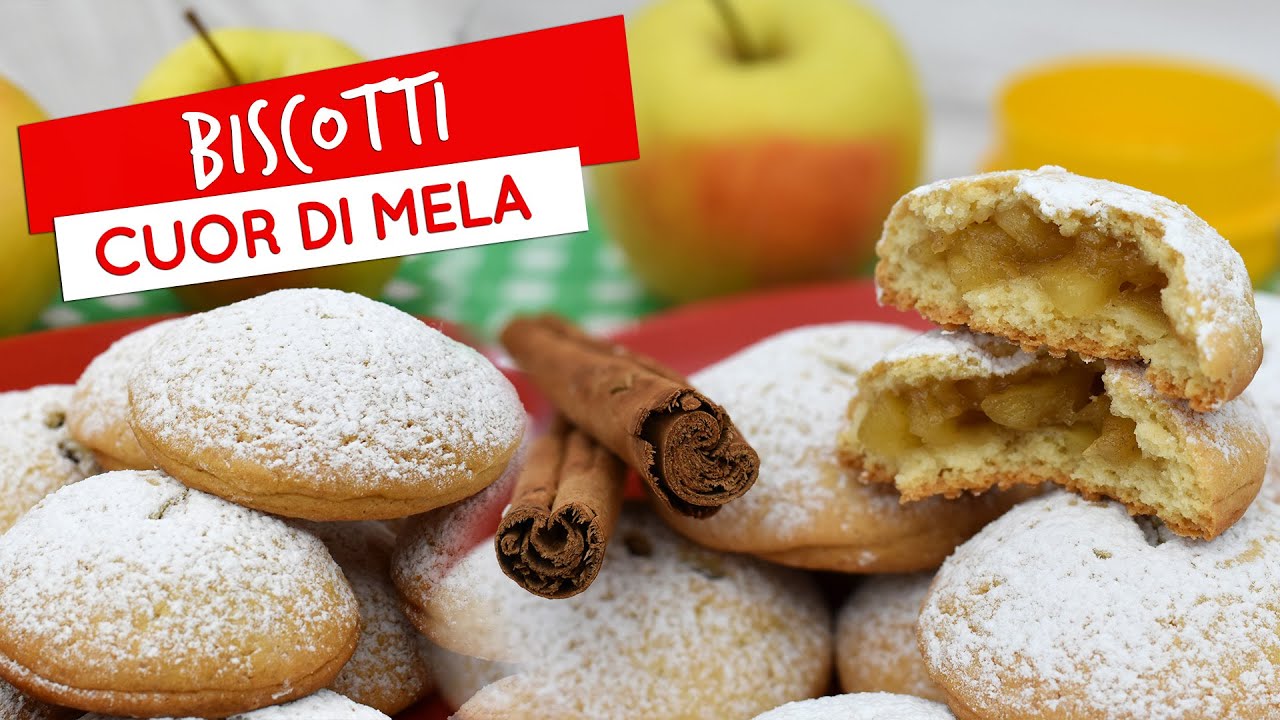 Biscotti cuor di mela: ricetta facile e gustosa!