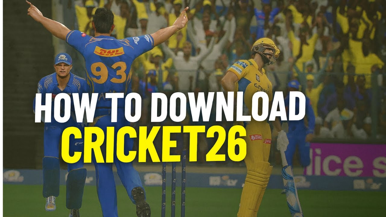 How to Download Cricket 26 Game Step-by-Step Guide in Telugu| Cric with Eliyas #crickettelugu