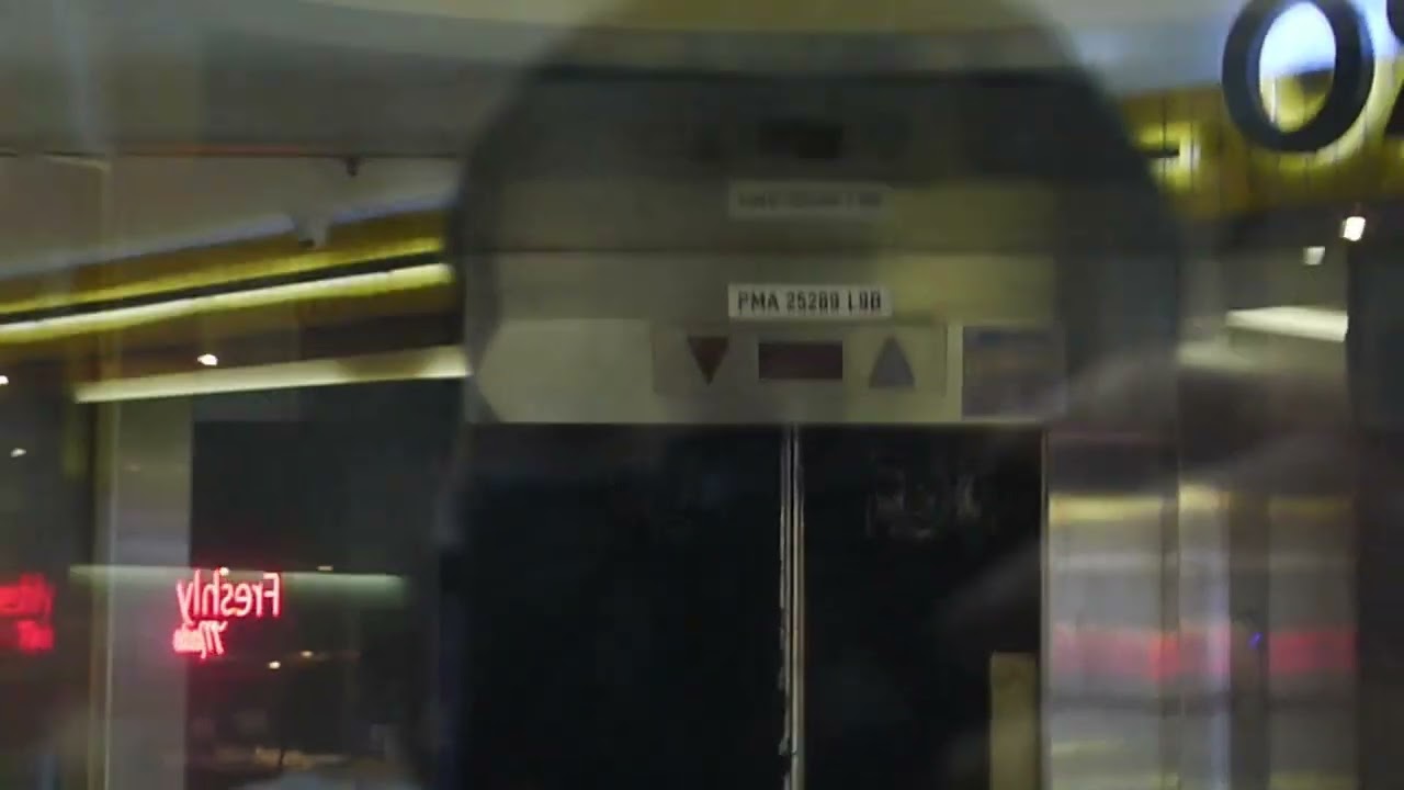 Out of service Schindler 1988 Hydraulic glass lift at Subang Parade (Cinema Side) RD