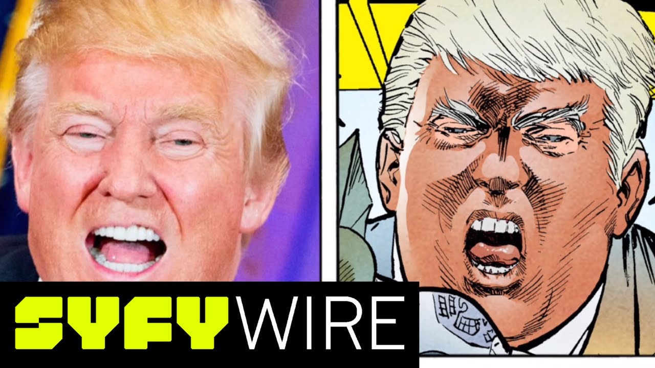 Erik Larsen on Trump and Politics in Savage Dragon | SYFY WIRE