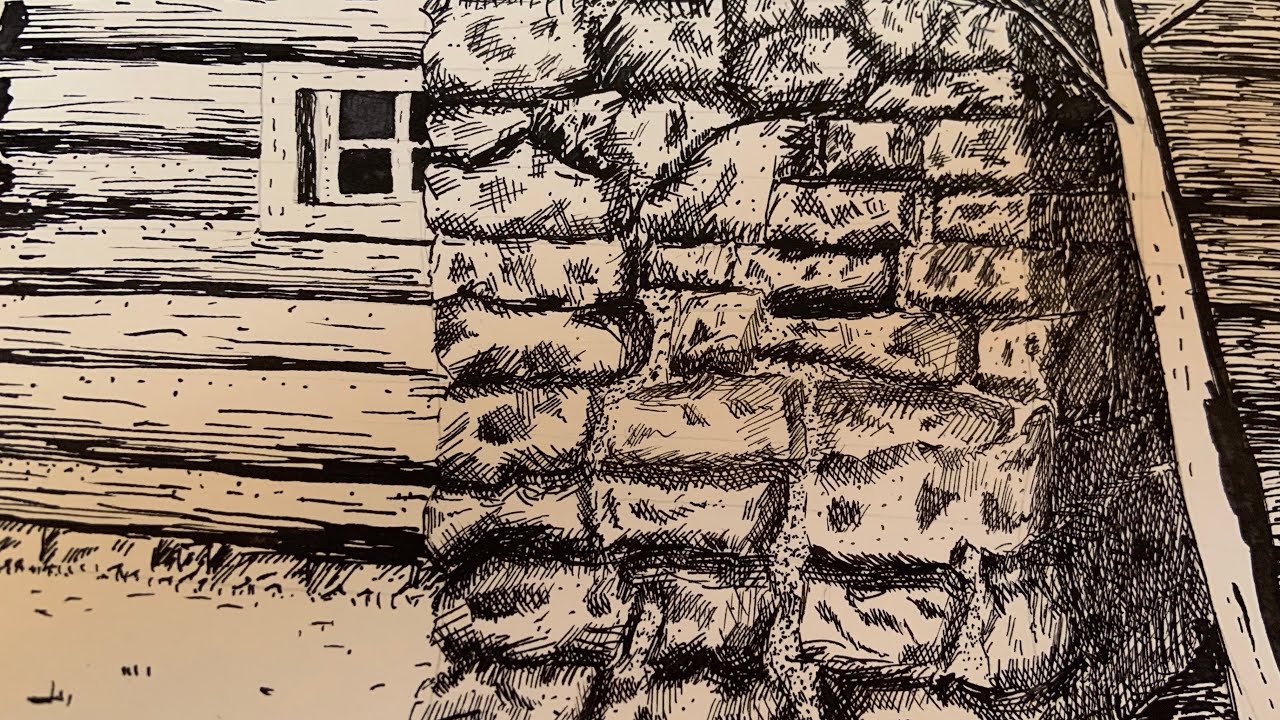 #penandink #drawing Frank Lohan&rsquo;s Pen and Ink Techniques