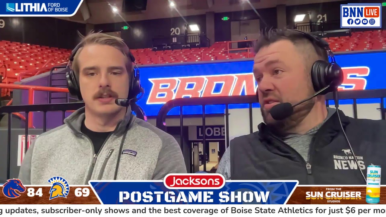 Jacksons Postgame Show: Boise State bounces back, tops San Jose State 84-69