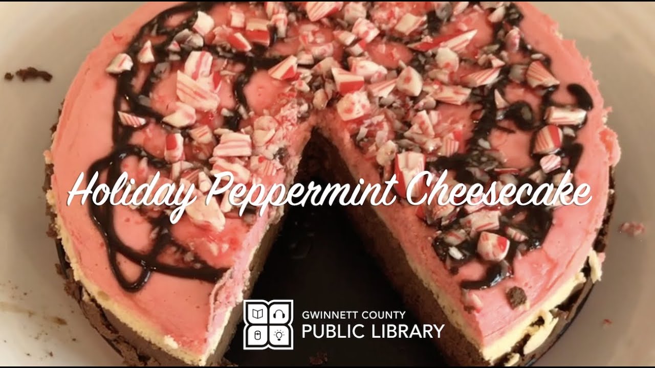 Holiday Peppermint Cheesecake