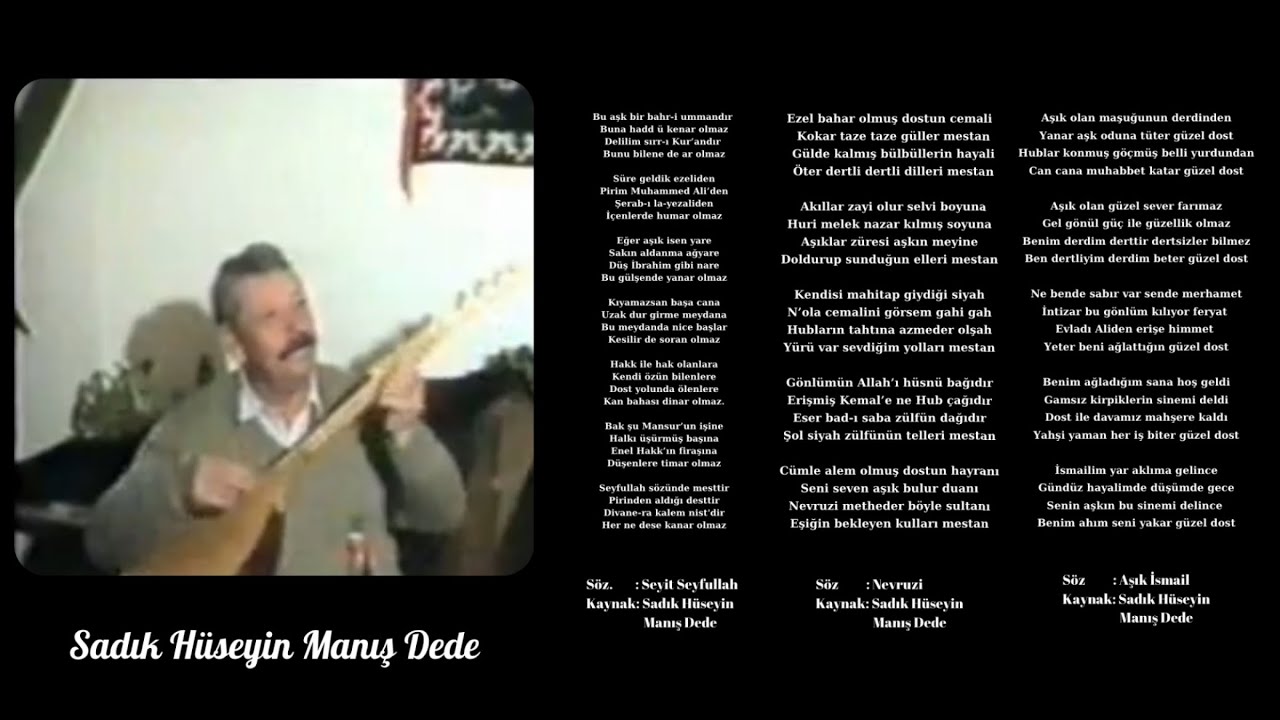 Talibi&Zamani | Sadık Hüseyin Manış Dede Üçlemesi (Deyişler)