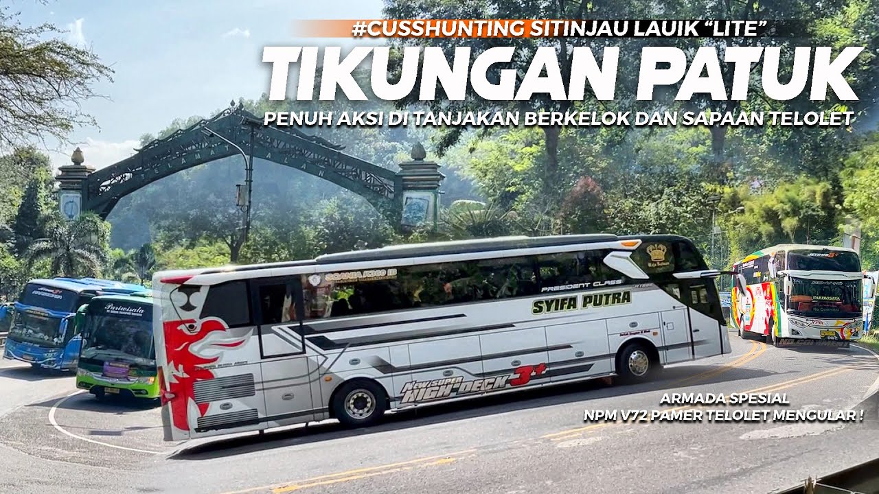 [ SEMUA BUS CORNERING EXTRIM DAN ADU SKILL DISINI ! ] #CussHunting Bus Pariwisata Jogja