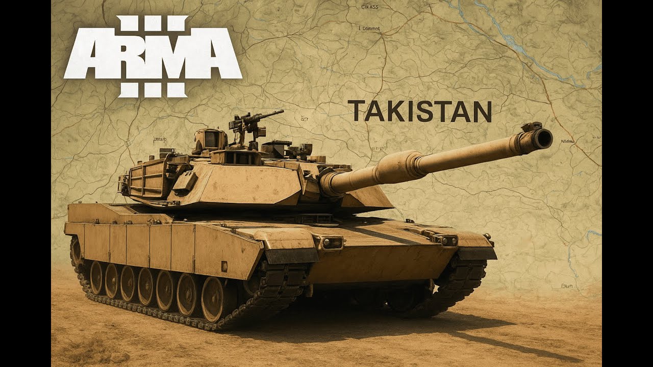 АБРАМС ДЕРЖИТ ВЕСЬ ТАКИСТАН | Arma 3 Тушино