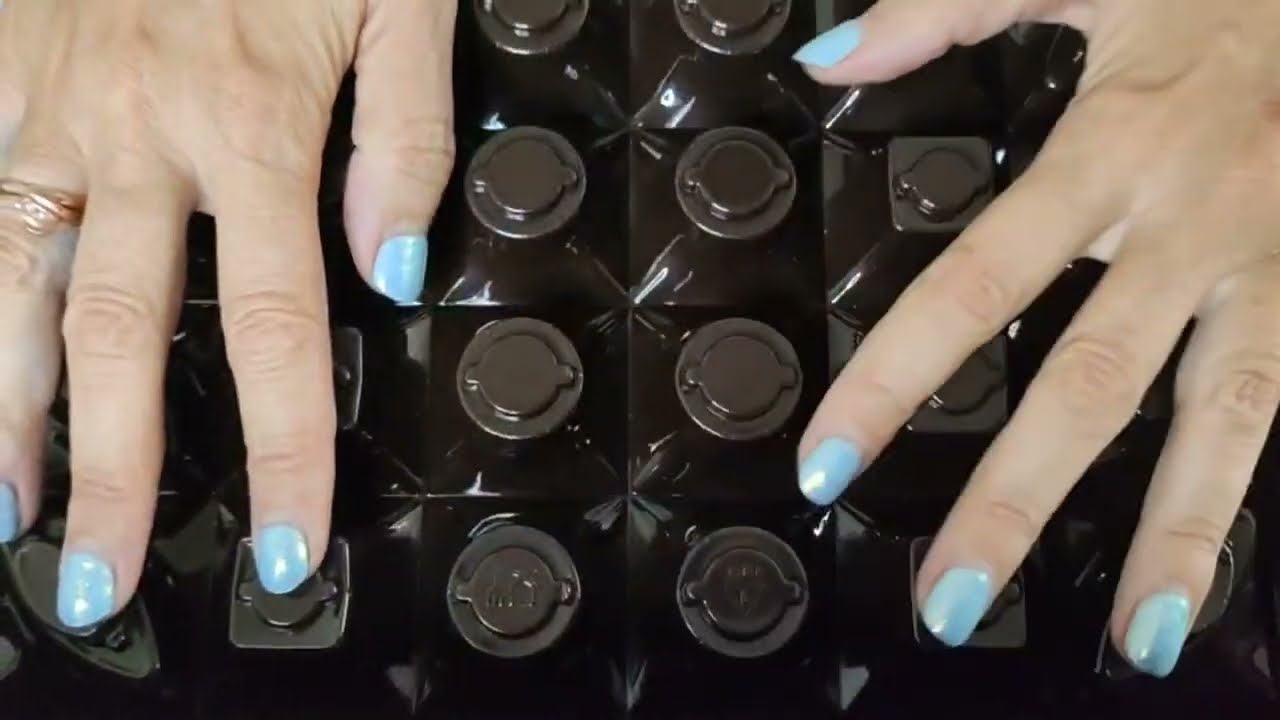 Listen to the sound of plastic.   ASMR