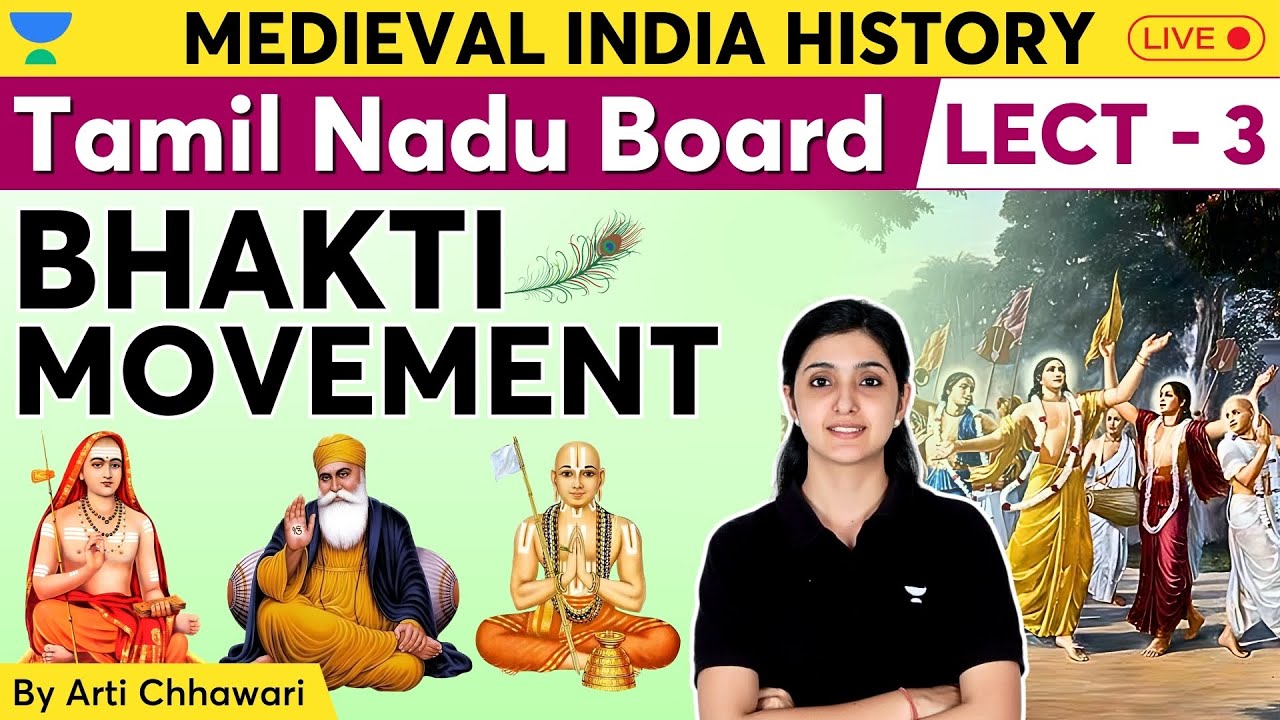 Bhakti Movement | Tamil Nadu Board History | UPSC 2025-26 | Arti Chhawari | L3