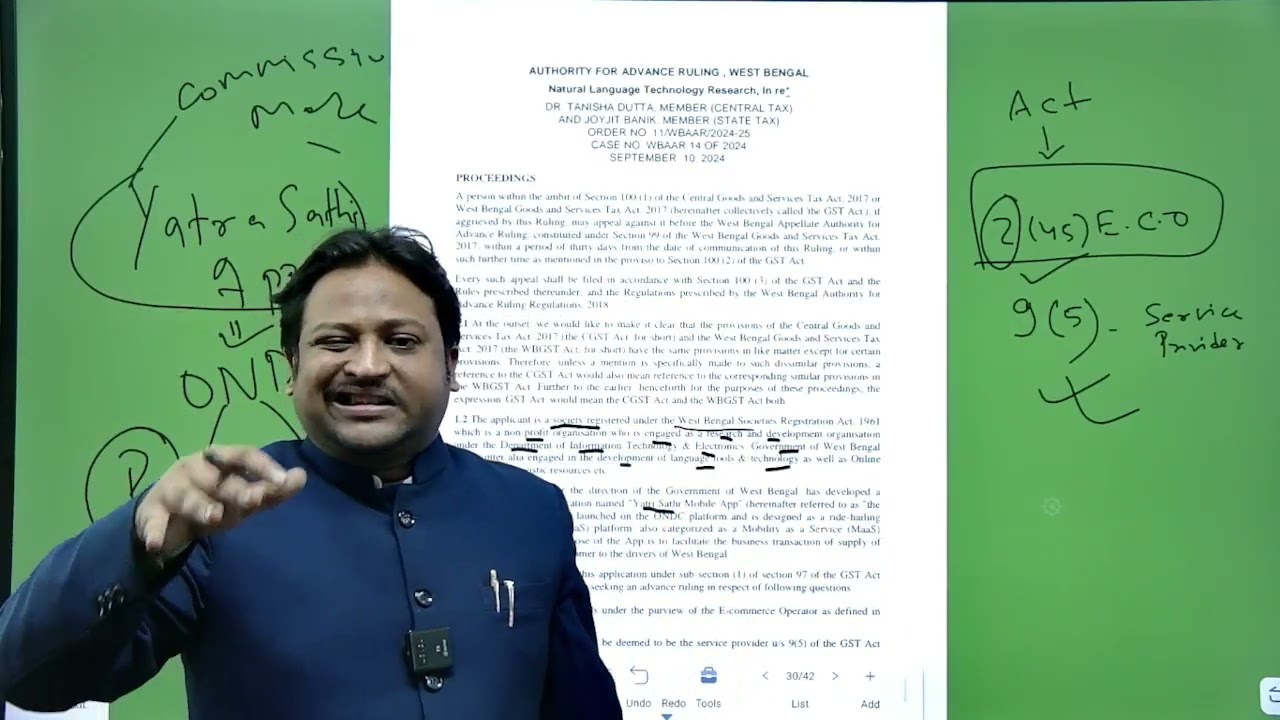 Understanding GST - 2025 || Case Law  Analysis || Yatra Sathi App Case || Advocate Tabish Ahmad