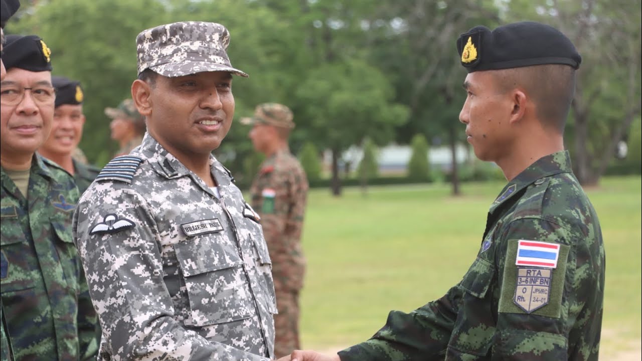 Exercise Maitree 2024 under way, Thailand Army performs Thai Martial Arts | Indian Army