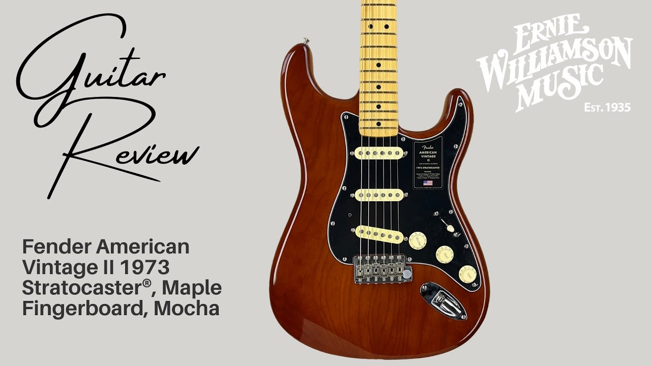 Even better than the original! The Fender American Vintage II '73 Stratocaster