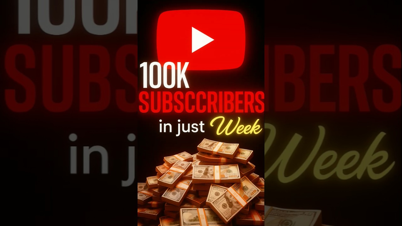 How to Get 100K Subscribers in 7 Days | FREE YouTube Growth Guide