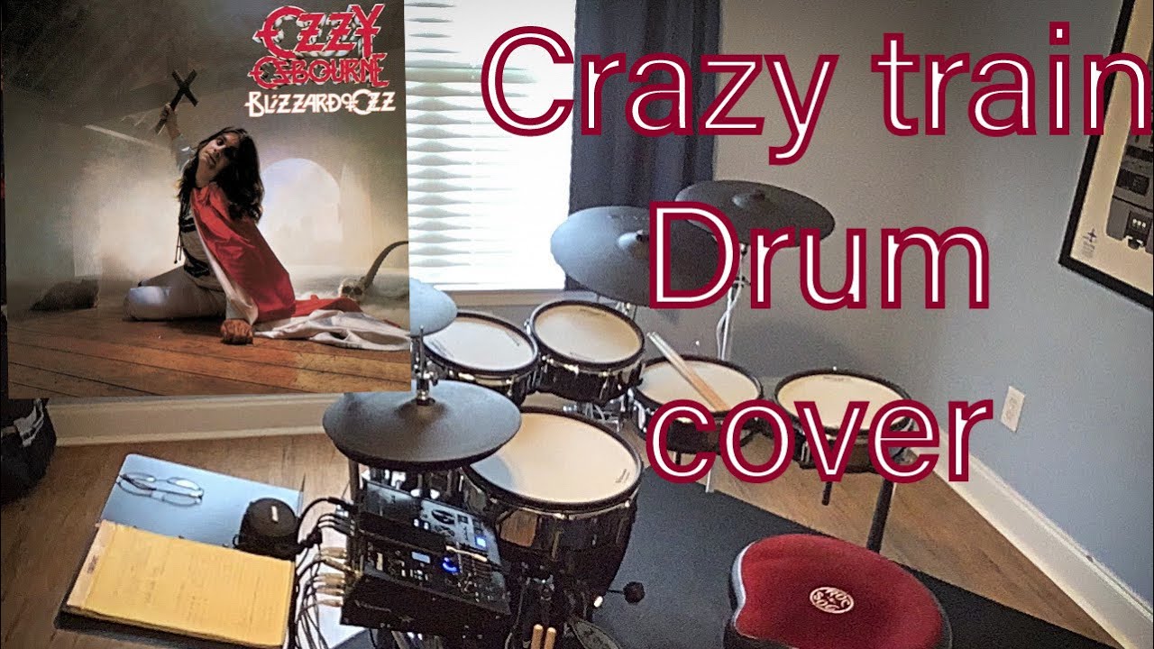 Crazy Train, Blizzard of Ozz drum cover 