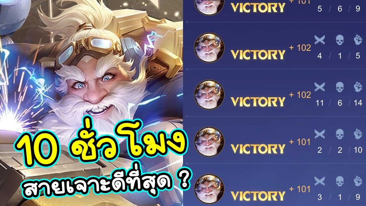 ROV : ผมใช้เวลา10ชั่วโมงวิจัยลุง Moren และนี่คือเซ็ตที่แรงที่สุดเล่นง่ายสุดของลุงโมเรน!!!