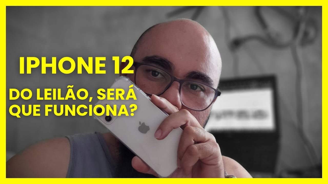 Iphone 12 do Leilão. Será que Funciona?