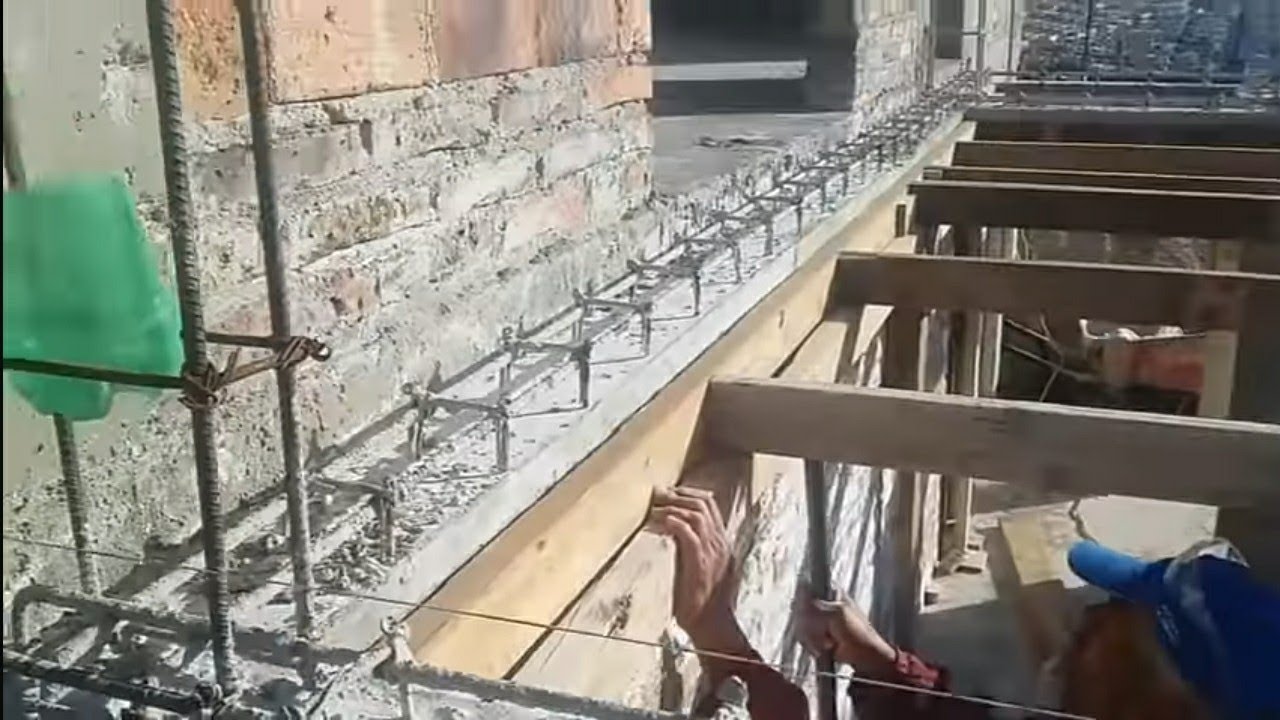 ¡LA CIMBRA PARA EL COLADO DE LA LOSA..!