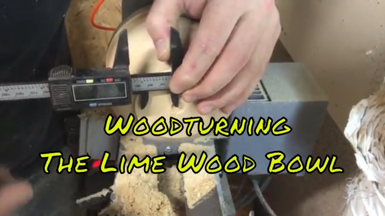 Woodturning - The Lime Wood Bowl