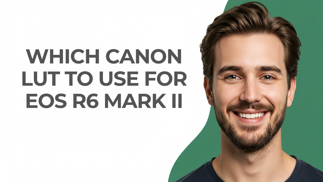 Which Canon Lut to Use for Eos R6 Mark Ii - GUIDE!